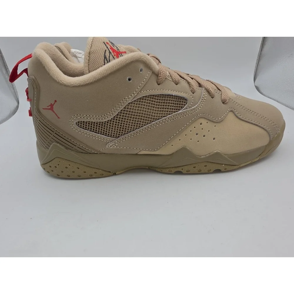 Nike Air Jordan MVP 92 Desert Camo Fire Red Mushroom HQ3950-200 Boy 6.5Y DS